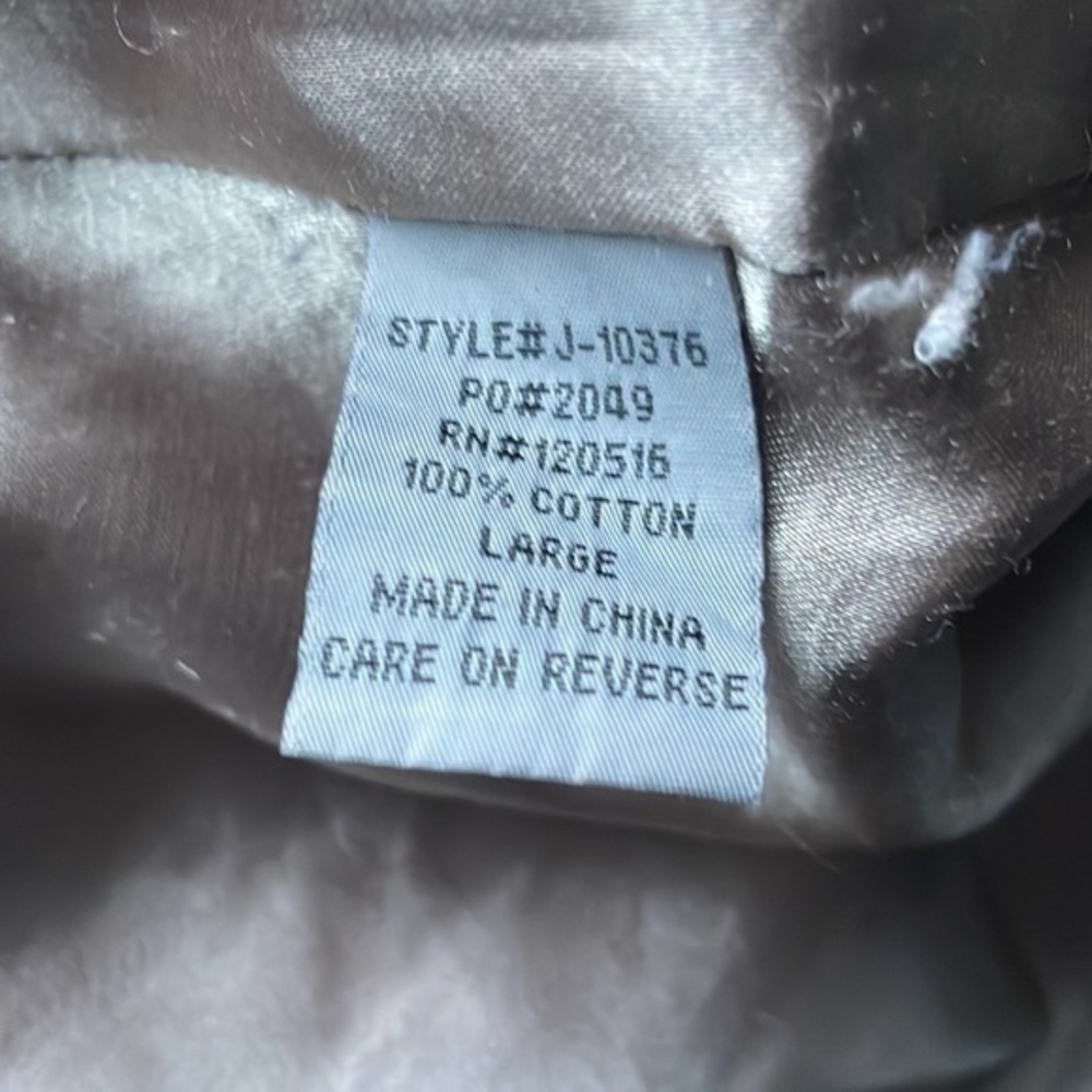 NWT S.L fashions coat kids large Cream colored ruffled coat - Picture 8 of 8